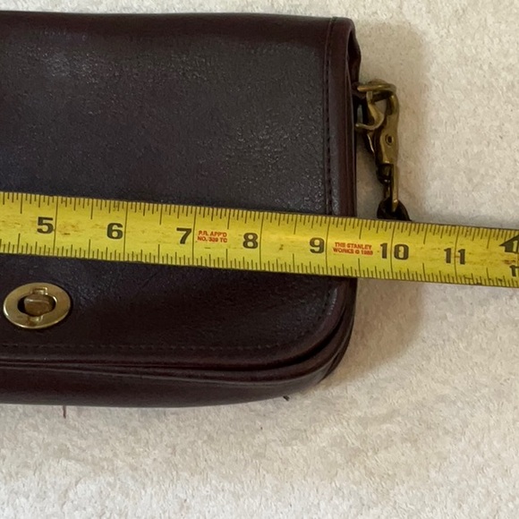 AUTHENTIC COACH CROSSBODY LEATHER CROSSBODY BAG - Picture 5 of 7